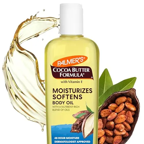 Palmer's Cocoa Butter Formula Moisturizing Body Oil bottle with Vitamin E
