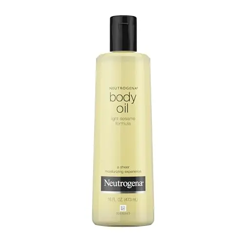 Neutrogena Body Oil Light Sesame Formula bottle