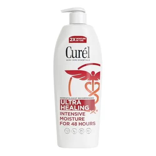 Curel Ultra Healing Intensive Fragrance-Free Lotion bottle