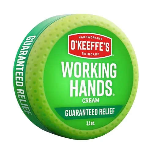 O'Keeffe's Working Hands Hand Cream in a 3.4 oz jar