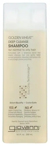 GIOVANNI ECO CHIC Golden Wheat Deep Cleanse Shampoo bottle