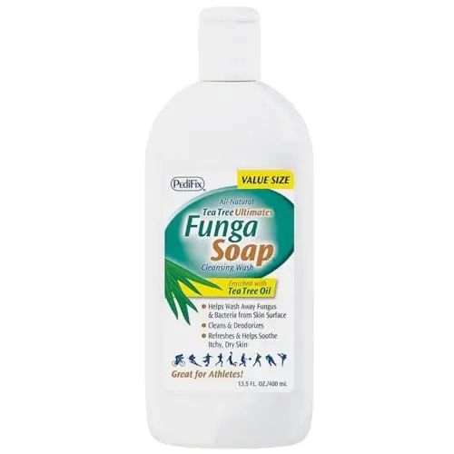 PediFix FungaSoap Tea Tree Cleansing Wash bottle