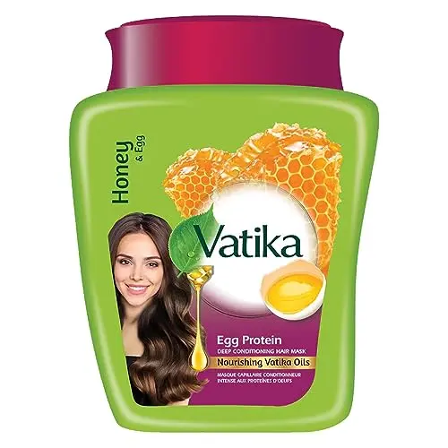 Vatika Naturals Hot Oil Hair Mask jar