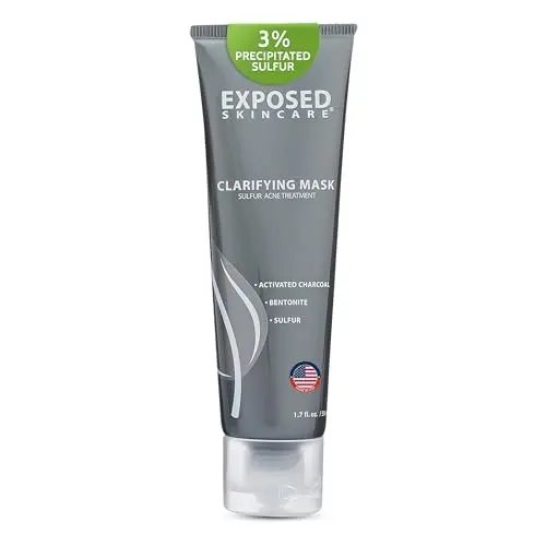 Exposed Skin Care Clarifying Mask with charcoal and bentonite clay
