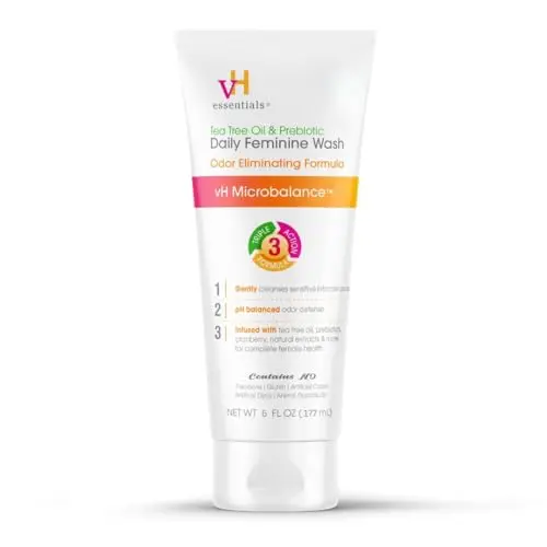 vH essentials Ph Balanced Daily Feminine Wash bottle