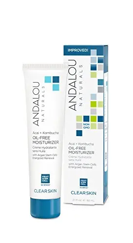 Andalou Naturals Acai and Kombucha oil-free moisturizer tube