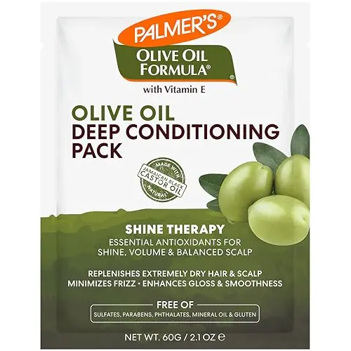 Palmer's Olive Oil Formula Deep Conditioner packet for damaged 4C hair