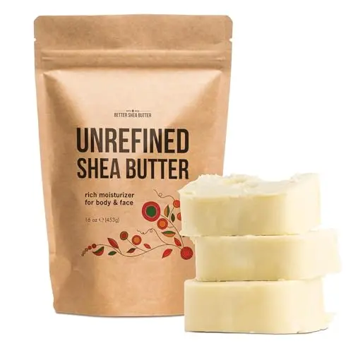 Pure African Shea Butter in a 1lb bar
