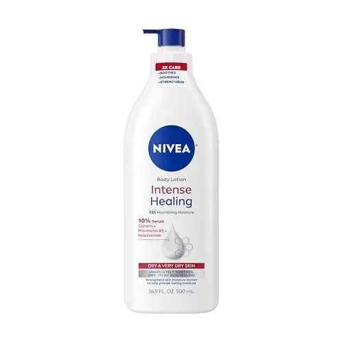 NIVEA Intense Healing Body Lotion pump bottle