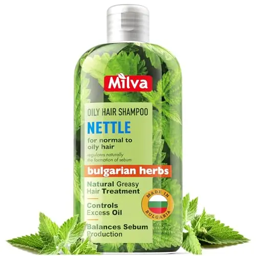 Milva Nettle Shampoo for Oily Hair bottle