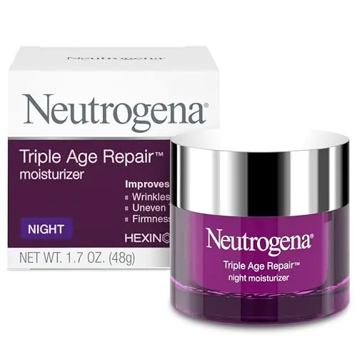 Neutrogena Triple Age Repair Night Face Moisturizer jar