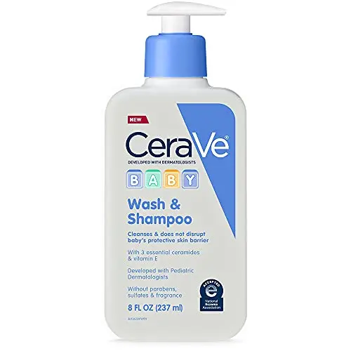 CeraVe Baby Wash and Shampoo bottle