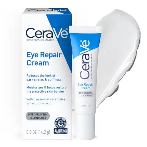 CeraVe Eye Repair Cream with hyaluronic acid and niacinamide