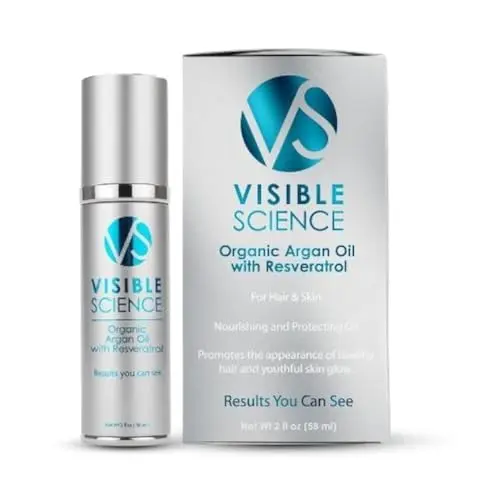 Visible Science Argan Oil Anti Aging Hair Serum bottle