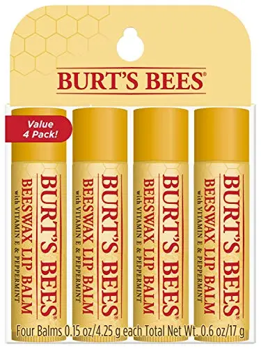 Burt's Bees original beeswax lip balm with peppermint