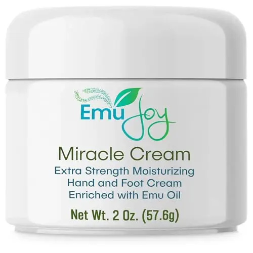 Emu Joy Miracle Cream jar for hand and foot calluses