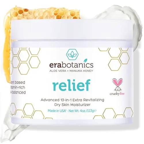 Era Organics Eczema Psoriasis and Dermatitis Moisturizer Cream jar