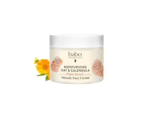 Babo Botanicals Moisturizing Oat and Calendula Miracle Face Cream