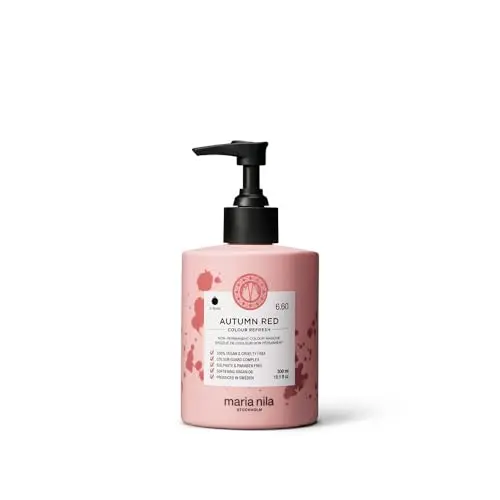 Maria Nila Colour Refresh Autumn Red hair mask bottle