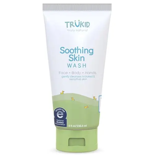 TruKid Kids Body Wash bottle, unscented for sensitive skin