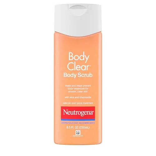Neutrogena Body Clear Acne Body Wash and Exfoliating Scrub