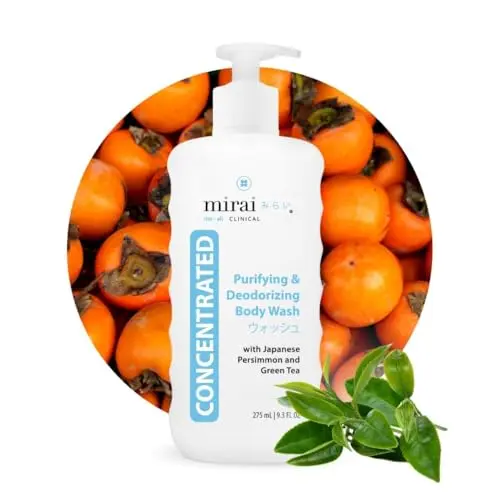 Mirai Clinical Persimmon and Green Tea Body Wash