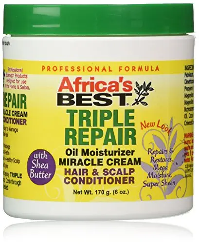Africa's Best Triple Repair Oil Moisturizer bottle