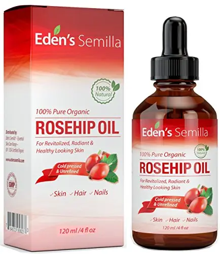 Eden's Semilla 100% Pure Rosehip Oil bottle