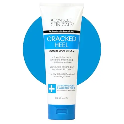 Advanced Clinicals Cracked Heel Foot Cream large tube