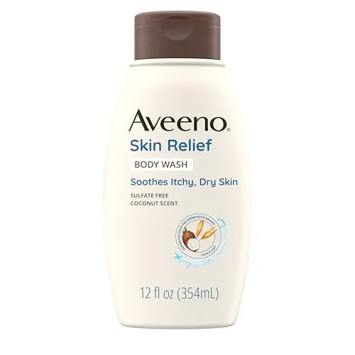 Aveeno Skin Relief Body Wash with Coconut Scent bottle
