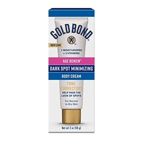 Gold Bond Age Renew Dark Spot Minimizing Body Cream tube