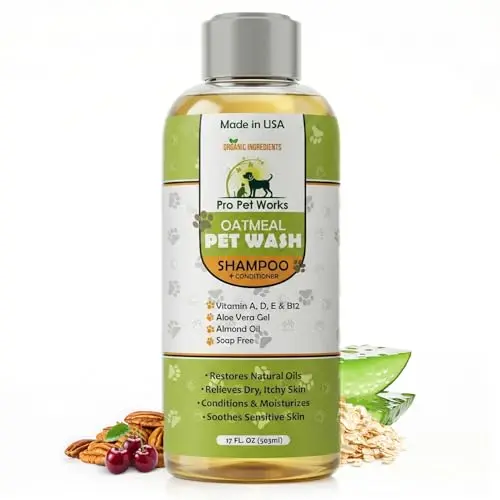 Pro Pet Works Oatmeal Dog Shampoo and Conditioner bottle