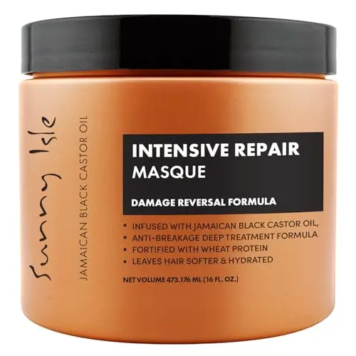 Sunny Isle Jamaican Castor Oil Intensive Repair Masque jar