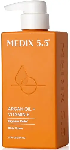 Medix 5.5 Argan Oil and Vitamin E Body Cream bottle