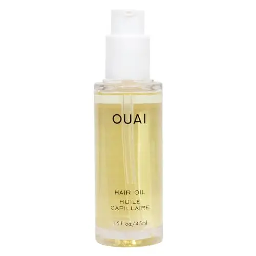 OUAI Hair Oil bottle with gold cap