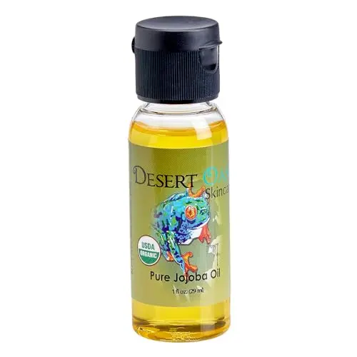 Desert Oasis Skincare small travel size jojoba oil bottle