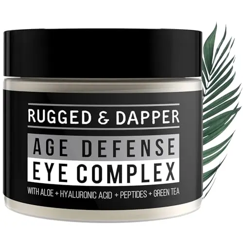 RUGGED & DAPPER Premium Men's Eye Cream jar