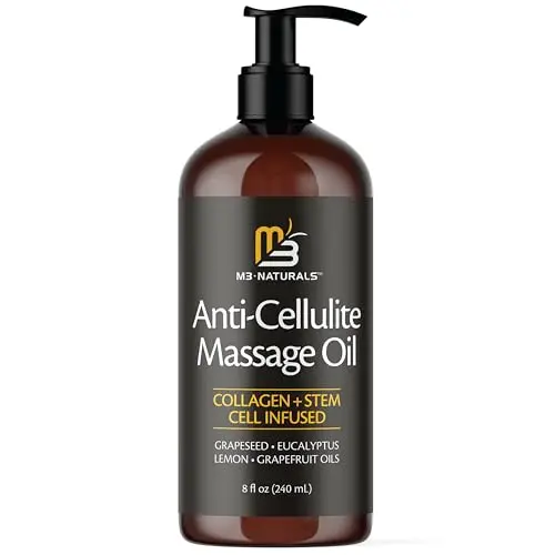 M3 Naturals Firming Body Massage Oil with Collagen & Stem Cell