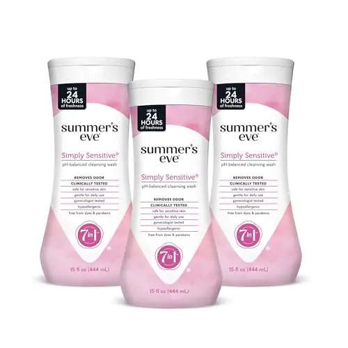 Summer's Eve Simply Sensitive feminine wash three-pack