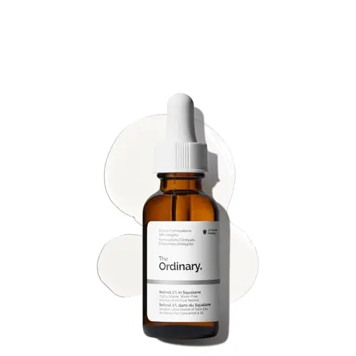 The Ordinary Retinol 1% in Squalane serum bottle for anti-aging