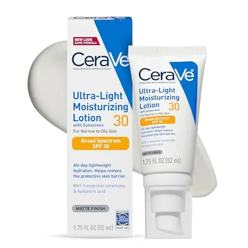 CeraVe Ultra-Light Moisturizing Lotion SPF 30 bottle