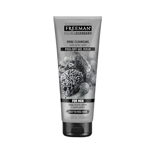 FREEMAN Pore Clearing Volcanic Ash Peel-Off Gel Facial Mask tube