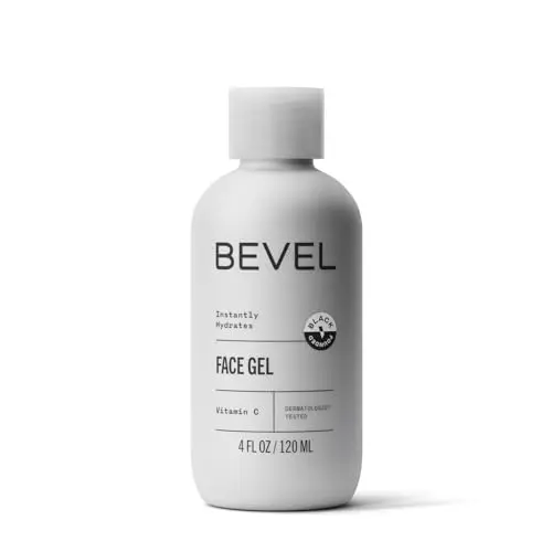 Bevel Face Moisturizer for Men in clear gel bottle