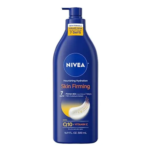 NIVEA Nourishing Hydration Skin Firming Body Lotion pump bottle