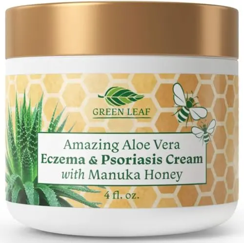 Green Leaf Naturals Manuka Honey Eczema Cream container
