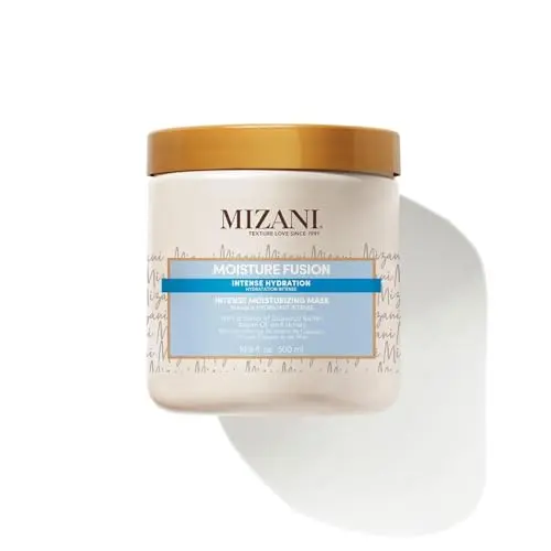 Mizani Moisture Fusion Intense Moisturizing Mask jar for dry 4C hair