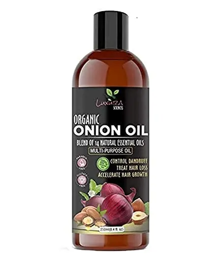 Luxura Sciences Organic Onion Oil bottle