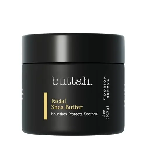 Buttah Skin Facial Shea Butter whipped pure shea butter in a jar