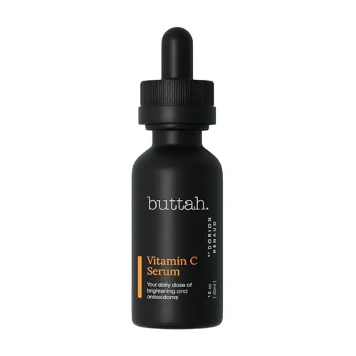 Buttah Skin Vitamin C Serum with green tea scent
