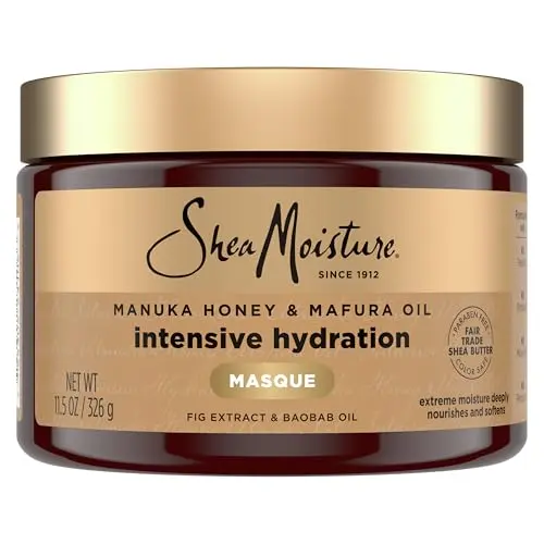 SheaMoisture Intensive Hydration Hair Masque jar